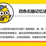 亲测好用的记忆方法《四色右脑记忆法》