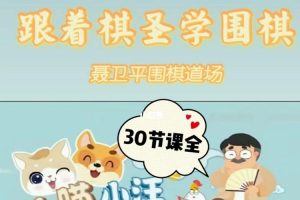 艺术美育《跟着棋圣学围棋》视频教程(899.43MB)资源合集【百度云网盘下载】
