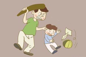 父母纠正孩子错误的时候,不要以打骂方式解决问题