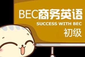 考试考证《商务英语BEC(初级)》教学培训(1.05GB)视频合集【百度云网盘下载】
