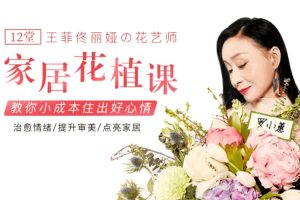 魅力女神《罗小蕙丨12堂家居花艺绿植课》视频(MP4/1.27GB)资源合集【百度云网盘下载】